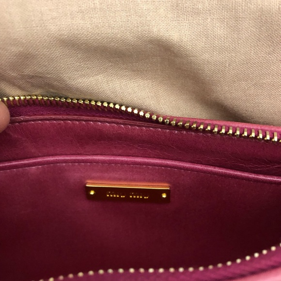 Luxury MIU MIU by Prada Peonia Wristlet! - Picture 5 of 8